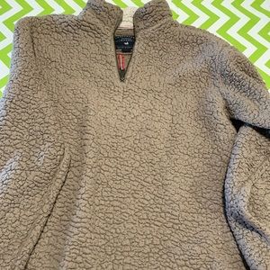 Womens southern marsh sherpa pullover S